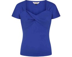 Banned - She Who Dares Top - XL - Blauw