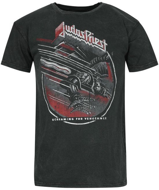 Judas Priest SCF Heren T-shirt - antraciet - 4XL