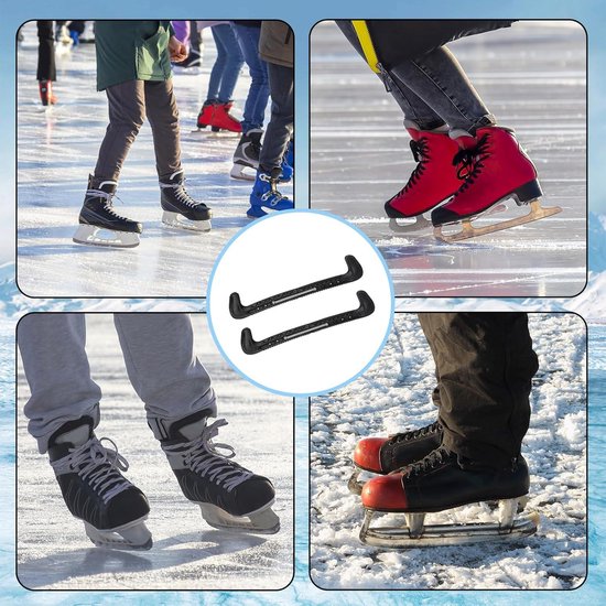Paire De Protège-lames Pour Patins à Glace – Ajustables, Avec Drainage, Pour Hockey Et Patinage Artistique, Adultes Et Enfants