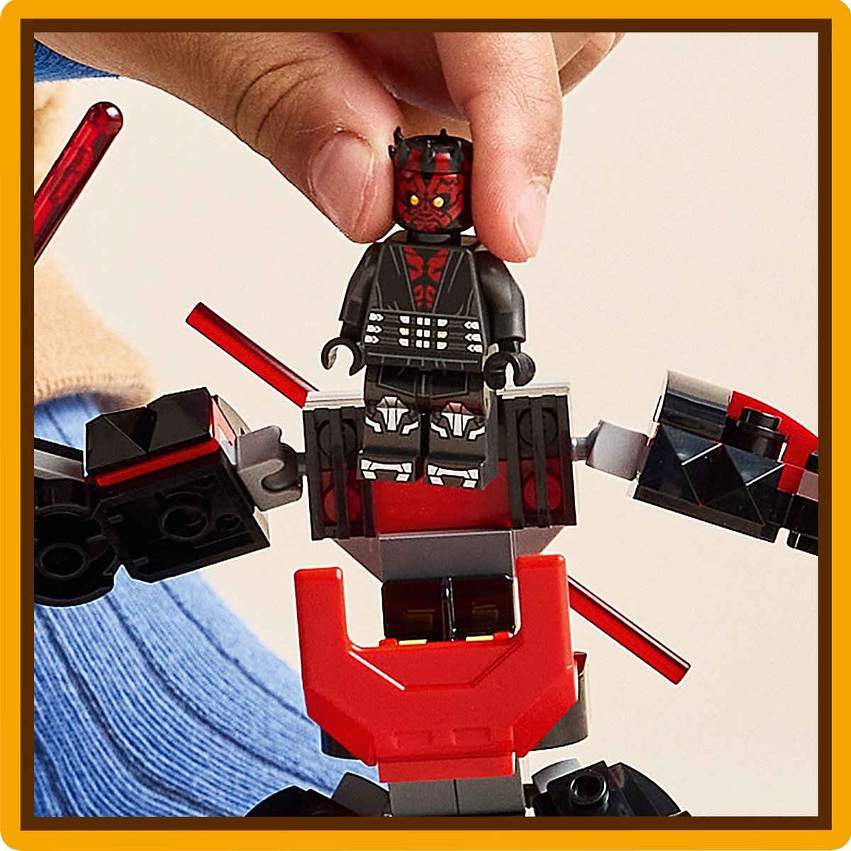LEGO Star Wars - Darth Maul mecha Constructiespeelgoed thumbnail 3