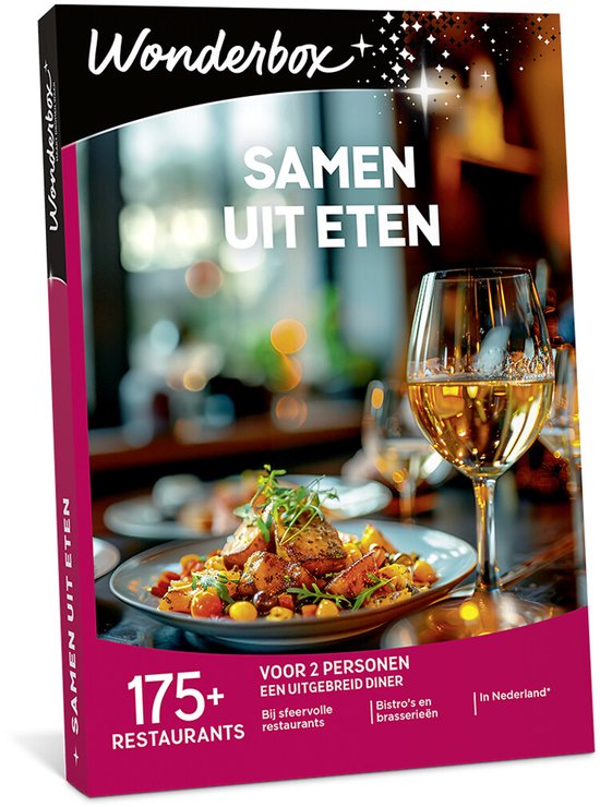 Wonderbox Cadeaubon - Samen Uit Eten