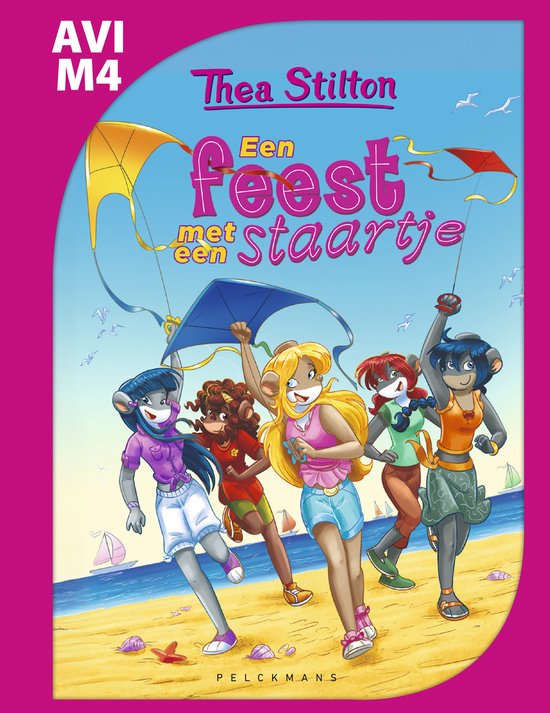 Thea Stilton - Een feest met een staartje M4 - cover