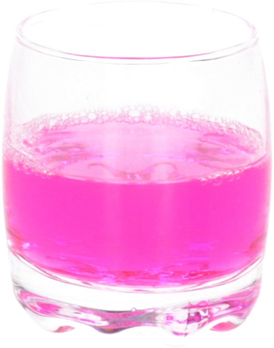 Verres à shot Alessandro Roma - 6 pièces - verre - 80 ml - verres à liqueur - verres à liqueur