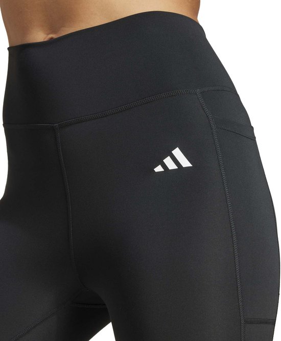 adidas Performance Optime Essentials Stash 3/4 Legging - Dames - Zwart- M van Merkloos — afbeelding 4