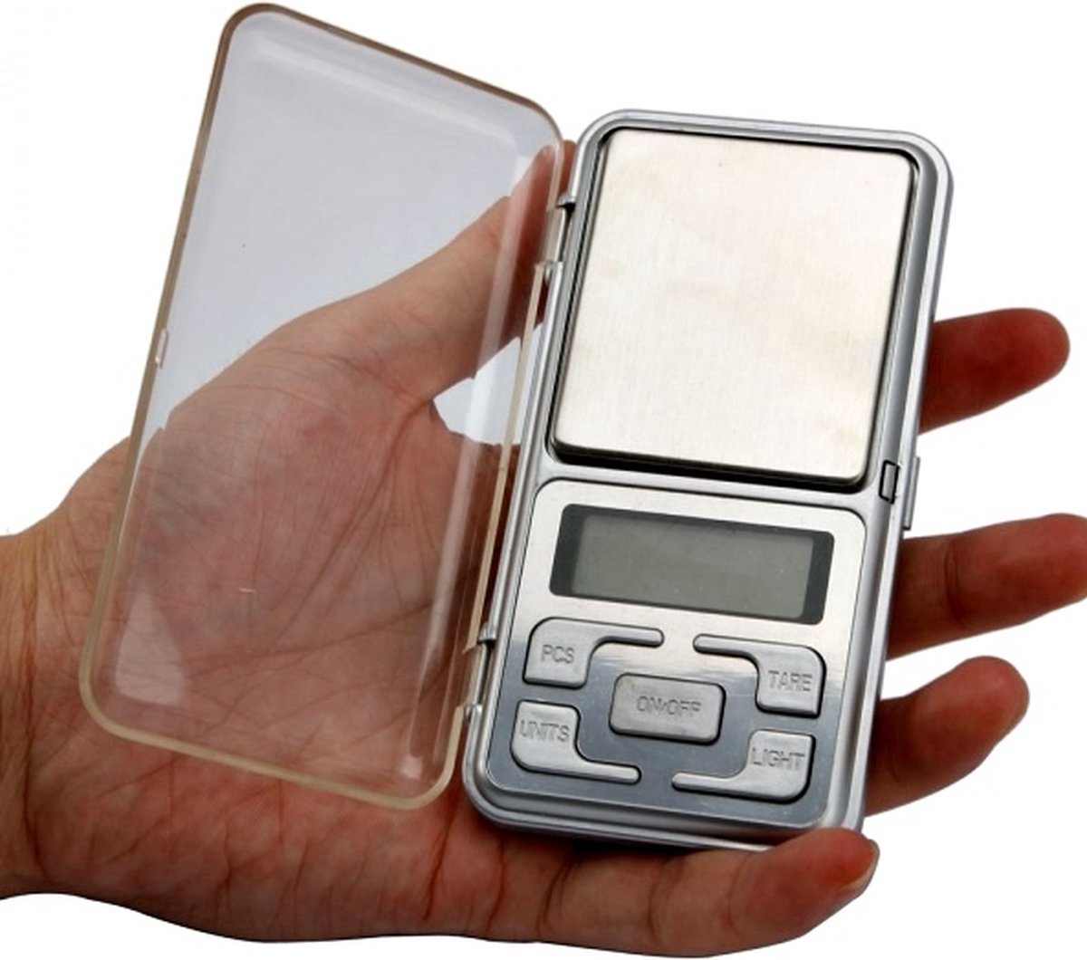 Finnacle - Weegschaal - Mini - Precisie - Postweegschaal - Digitaal - Keukenweegschaal - secuur - 0,01/500 gram