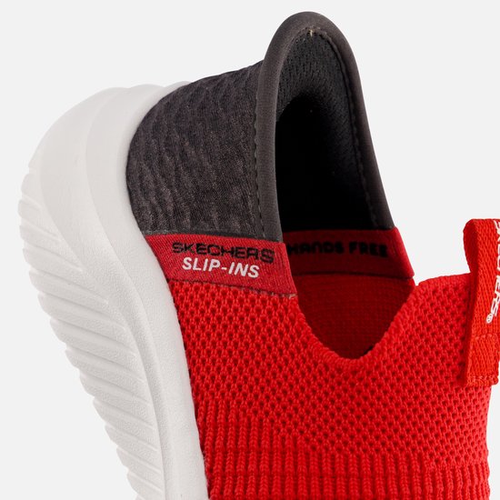 Skechers Ultra Flex 3.0 - Chaussures à enfiler Smooth Step Garçons - Rouge/ Zwart - Taille 33