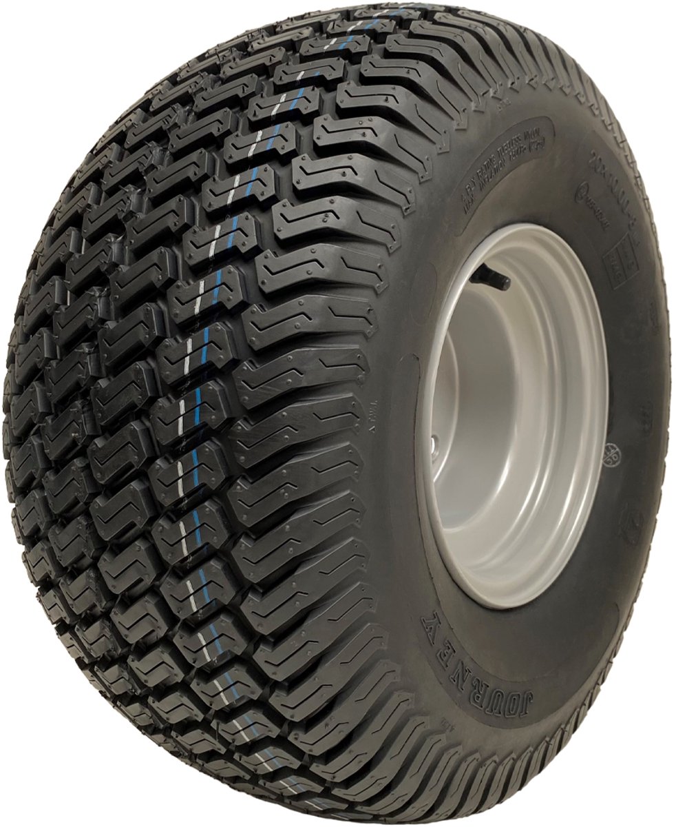 20x10.00-8 Grasmaaierband voor gazon 4-laags Wanda P332, geschikt voor de openbare weg, 100 mm, 545 kg