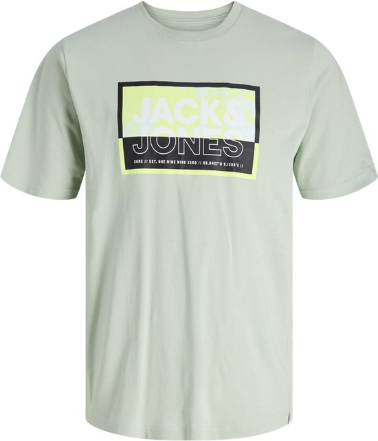 JACK&JONES - JCOLOGAN SUMMER PRINT TEE CREW NECK SMU - Jongens - T-shirts