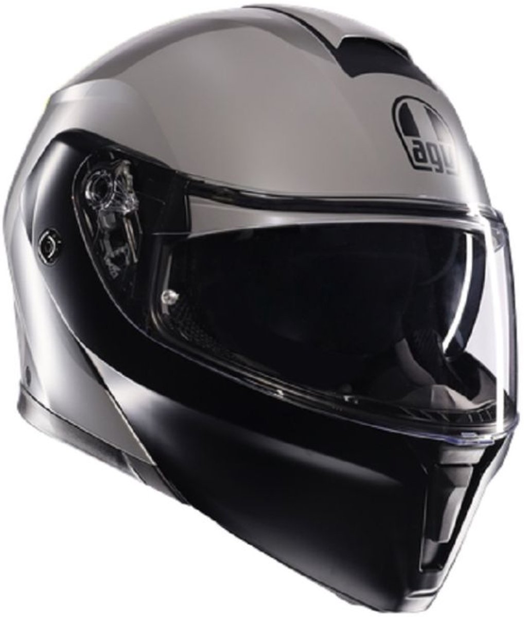 AGV Streetmodular systeemhelm Resia mat grijs zwart fluo geel
