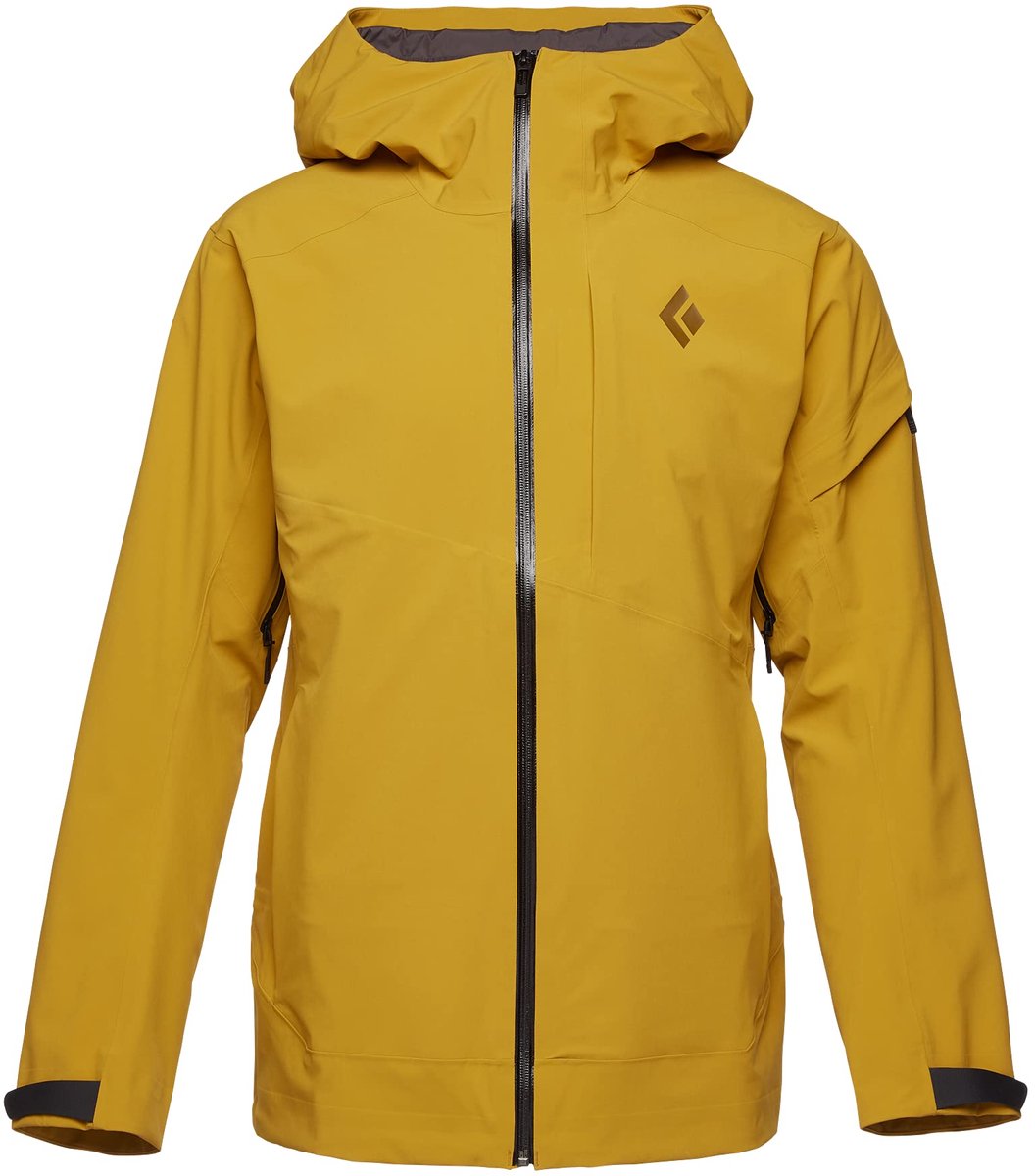 Diamond Recon Stretch Ski Shell Jas Man Amber