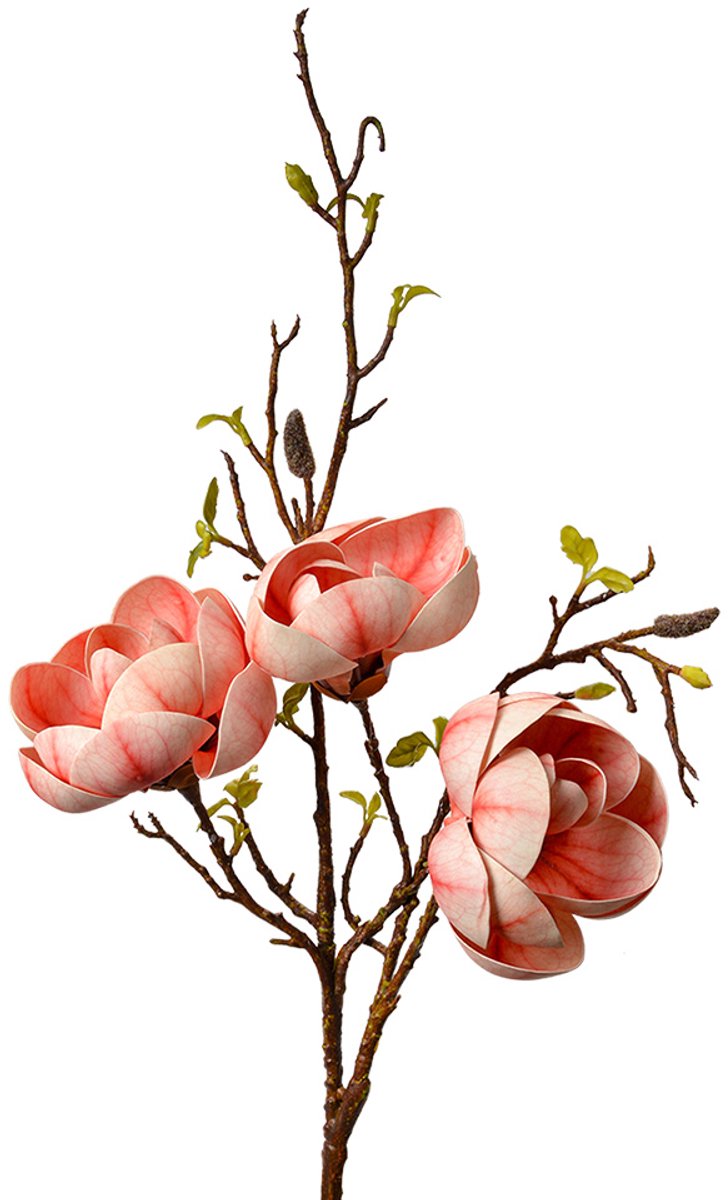Kunstbloem - Zijden 106 cm Roze Kunststof Kunstbloemen