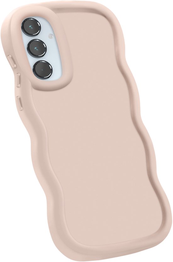 Coque Avizar Candy antichoc pour Samsung Galaxy A55 5G, beige