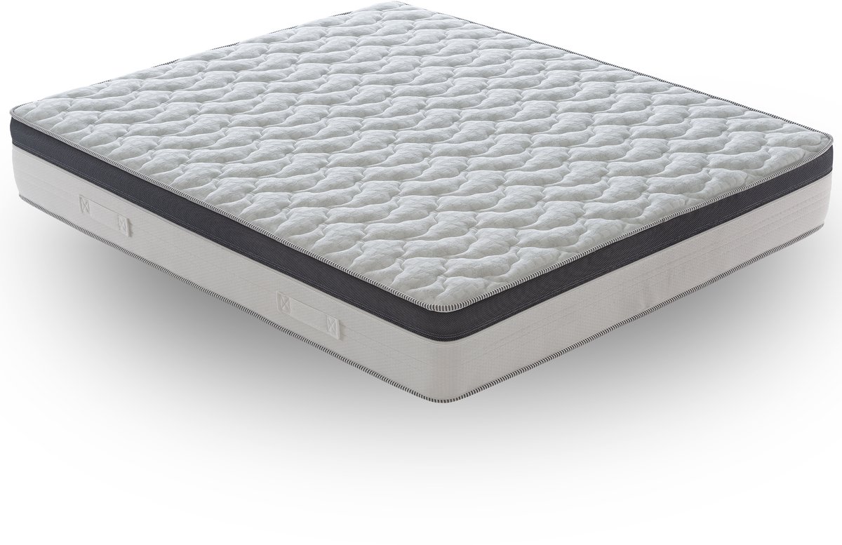 iLoveSleep - Matras POSITANO 140x190 Pocketvering Matras - Dikte 27 cm - Premium Kwaliteit - Ergonomisch - Gemiddeld - 7 cm traagschuim — afbeelding 1