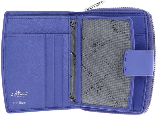 Golden Head Cuir Porte-monnaie Madrid RFID Protect Billfold Coin Wallet Lavender Lilas
