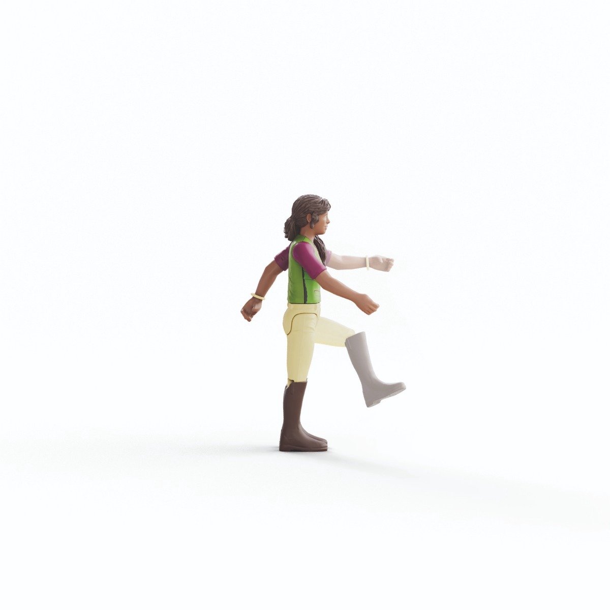 Schleich Horse Club Sarah en Mystery speelfiguur met paard thumbnail 6