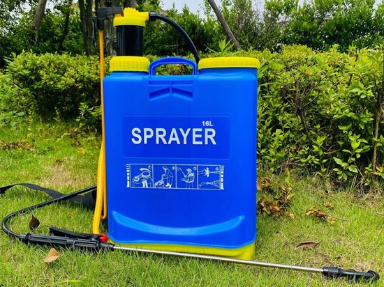 20L rugsproeier - Handmatige Druksproeier met Lans en Accessoires - Voor Tuin, Boomgaard en Allotment - rugspuit - 56661 — afbeelding 4