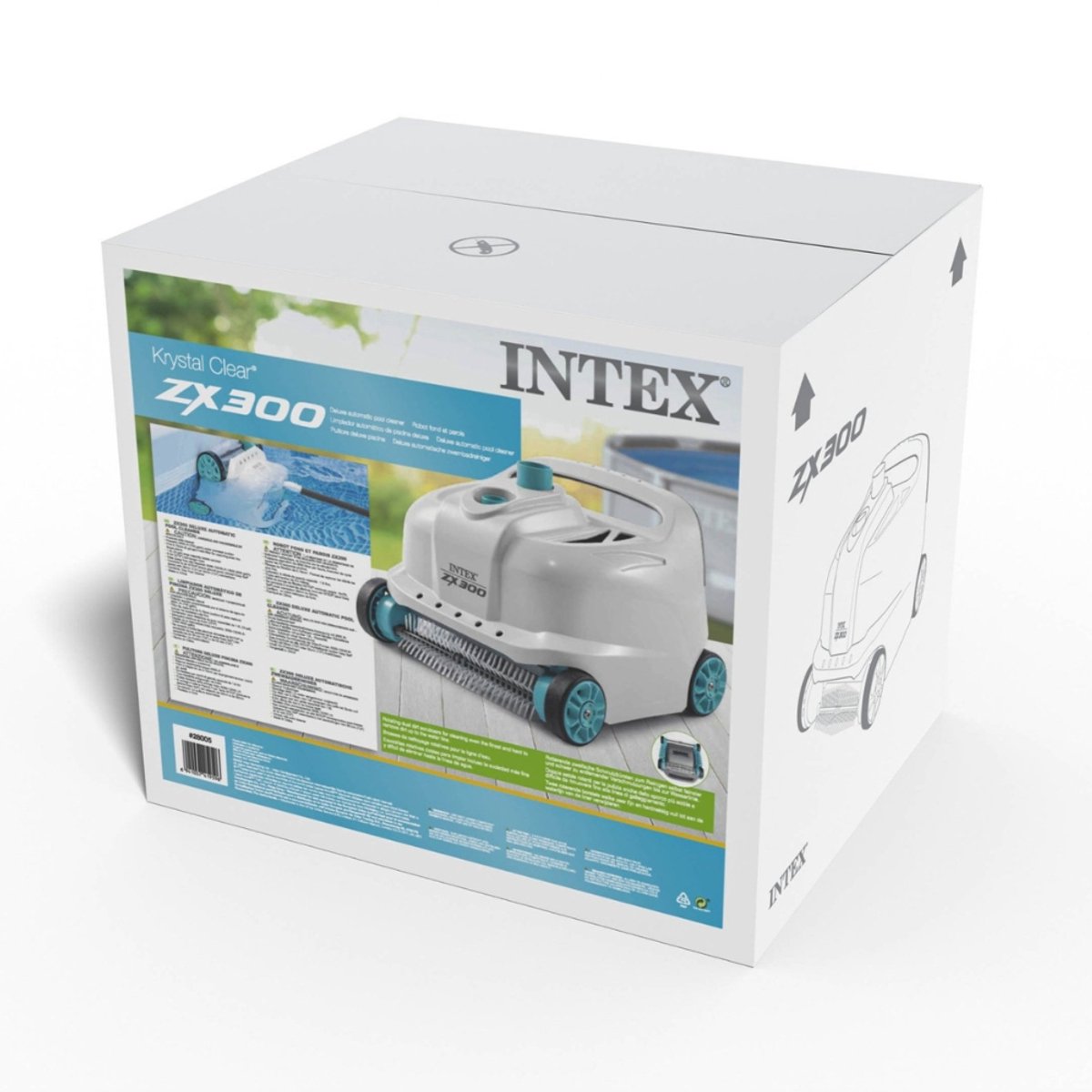 Intex - Deluxe Auto Zwembadreiniger ZX300 - Geschikt voor filterpompen vanaf 6.056 L/u – foto 7