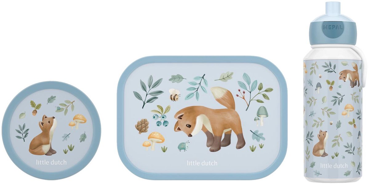 Lunchset Campus Set van 3