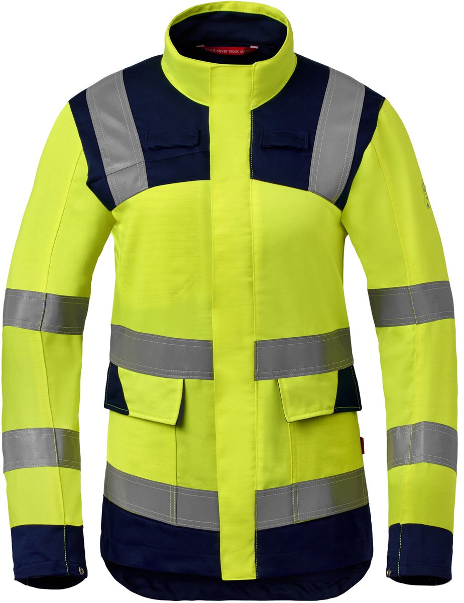 HAVEP Werkjas Dames Multi Protector+ 50471 - Fluo Geel/Marine - M
