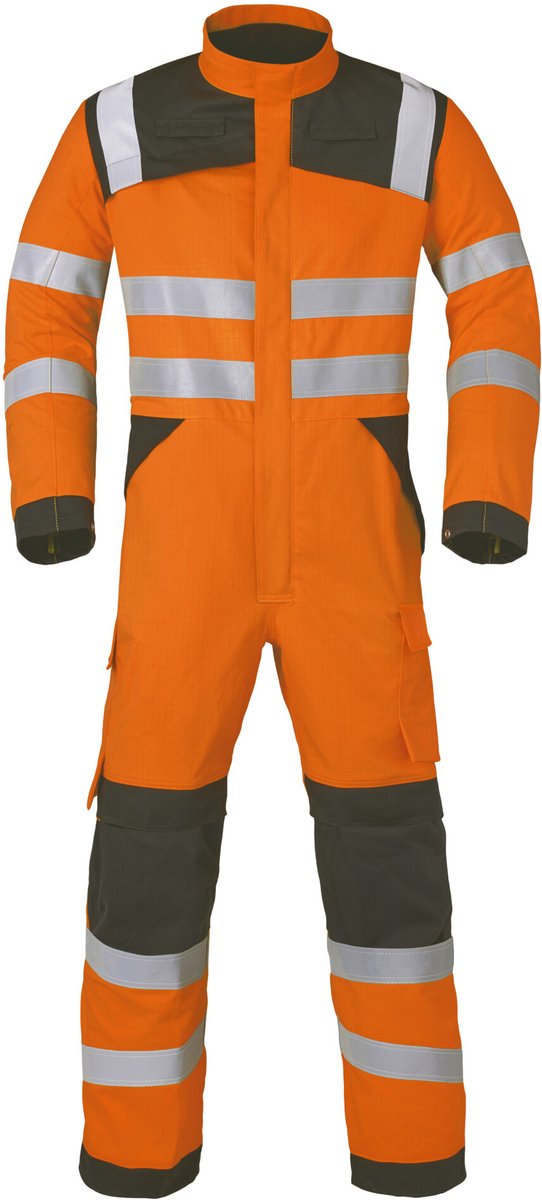 HAVEP Overall Multiprotector 20434 - Fluo Oranje/Charcoal - 62