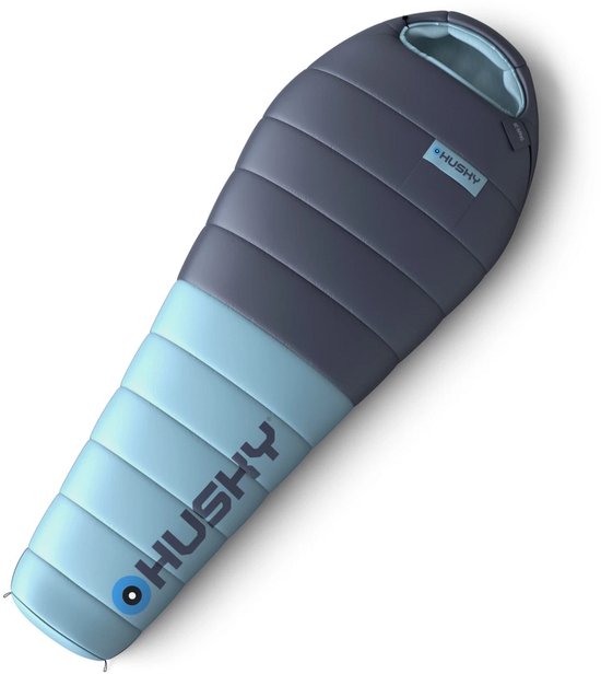 Husky mummyslaapzak dons Drape 2024 -20°C - 220 cm - Blauw van Husky — afbeelding 5