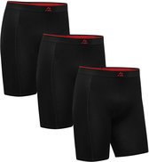 Boxers en viscose de Bamboe Extra long pour homme, lot de 3, taille XL
