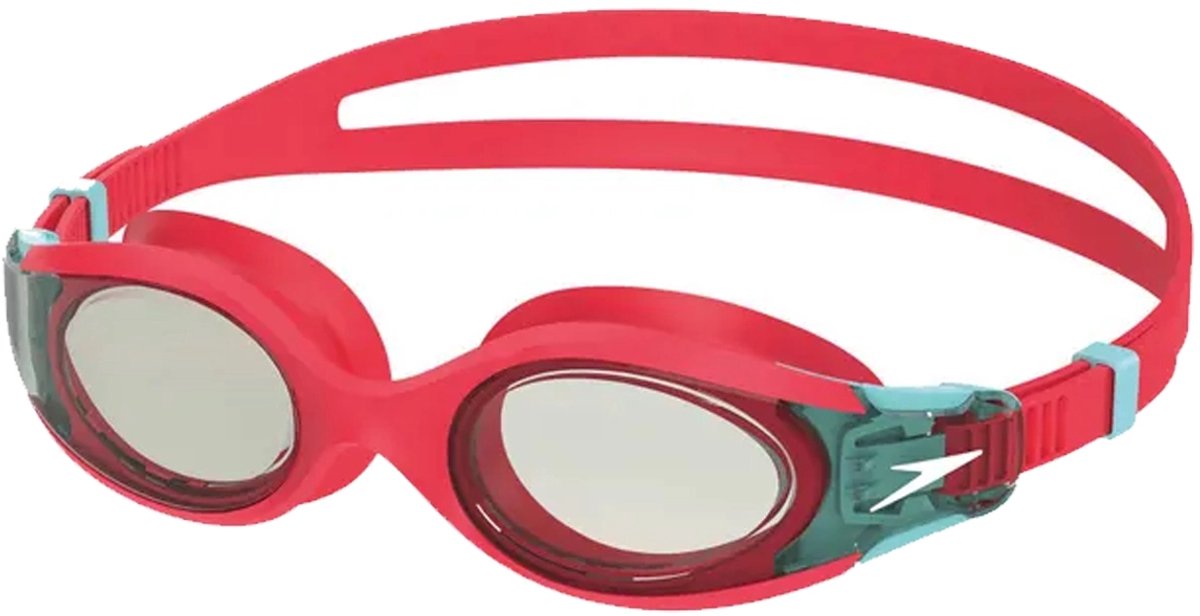 Speedo junior hydrosity 2.0 zwembril kind - duikbril kinderen - anti condens & uv-bescherming - verstelbare band - roze/blauw