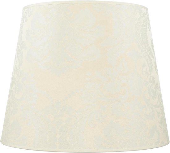 Stoffen lampenkap E27 WILLOW voor hanglamp 30cm hoog 38cm conische kap hanglamp