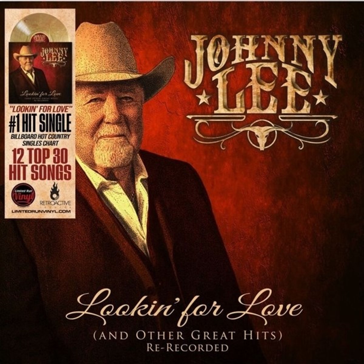 Johnny Lee - Lookin' For Love & Other Great Hits (LP) (Coloured Vinyl)