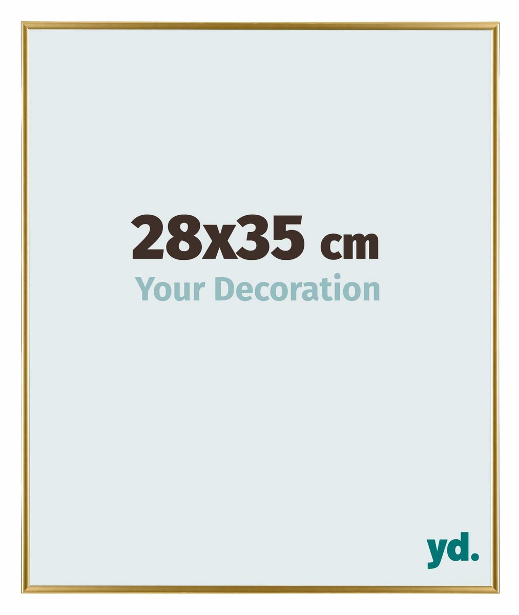 yd. Your Decoration - Fotolijst 28x35 cm - Kunststof - Goud - Evry