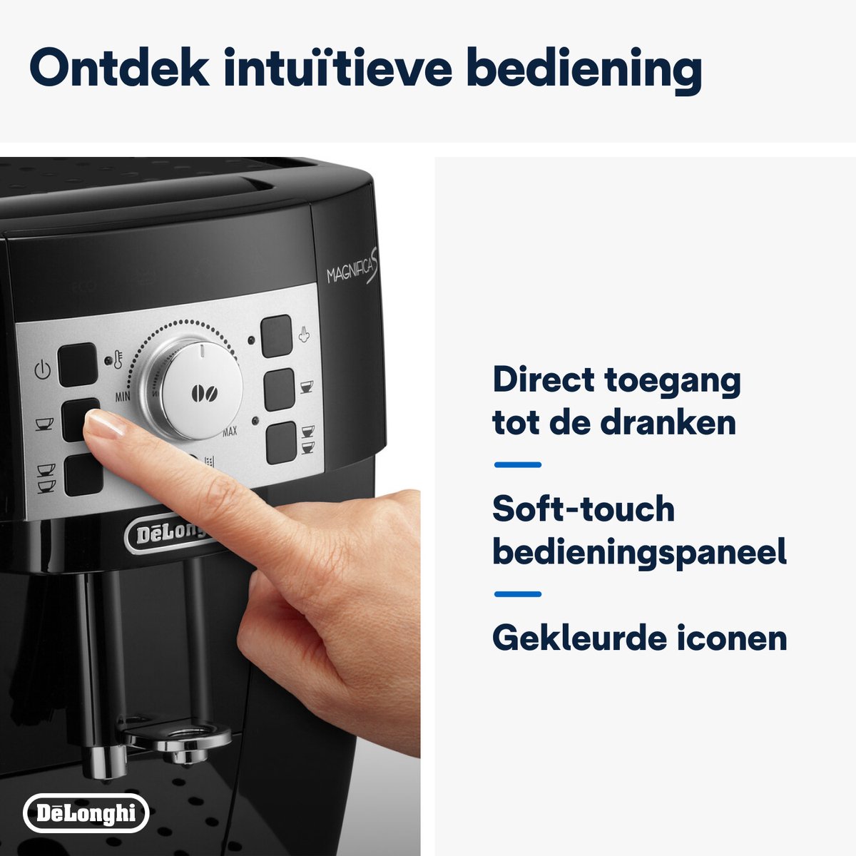 De'Longhi Magnifica S ECAM20.110.B Volautomatische - afbeelding 3