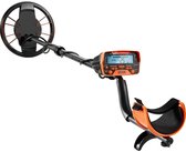 Bol.com Metaaldetector - Metaalzoekapparaat voor professionals - LCD-scherm - Hoge nauwkeurigheid - DSP-chip - 7 modi - 8 inch s... aanbieding