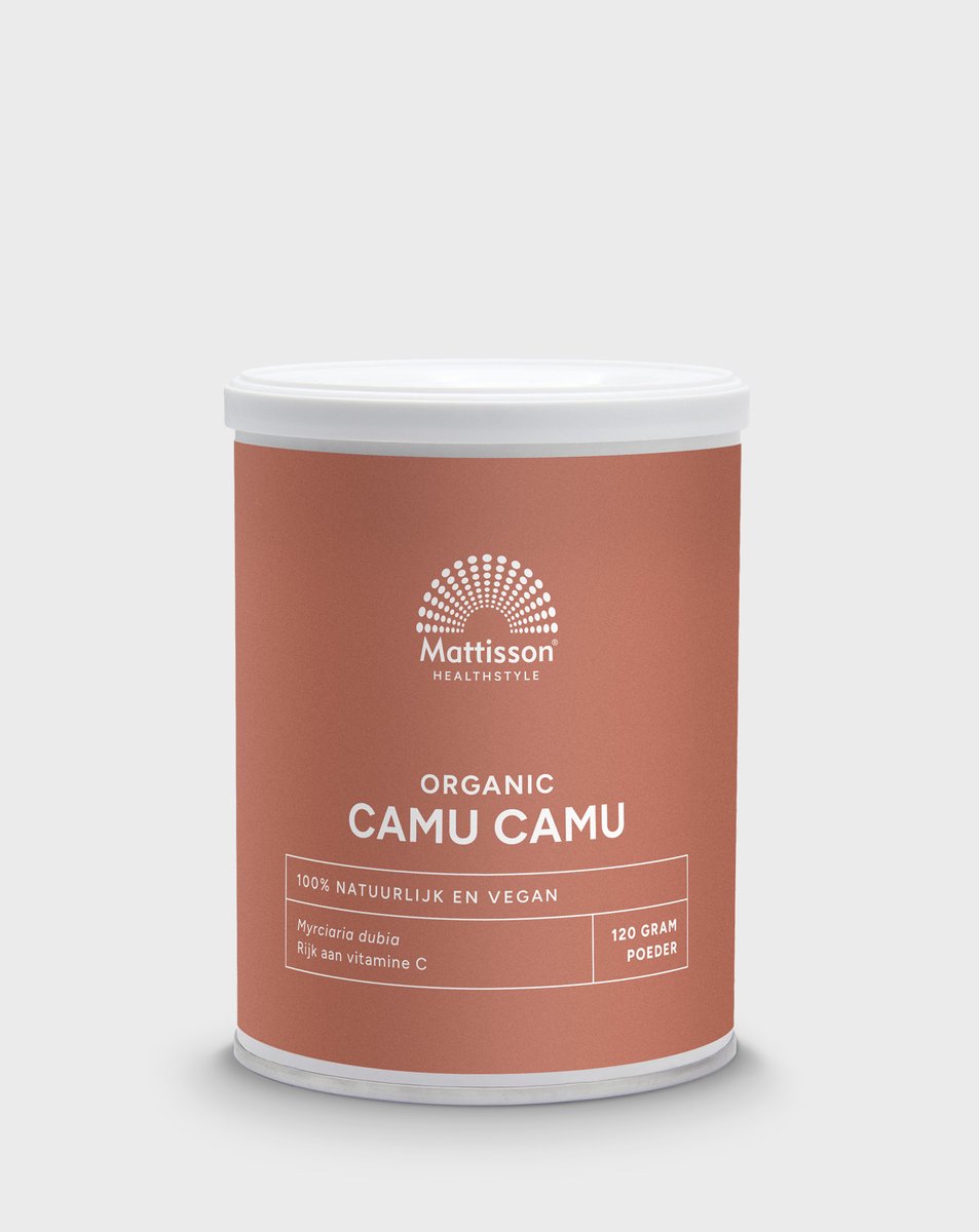 Goedkoopste Mattisson - Biologische Camu Camu Poeder - Vitamine C & Beta Caroteen - Supplement - 120 Gram NL-BIO-01