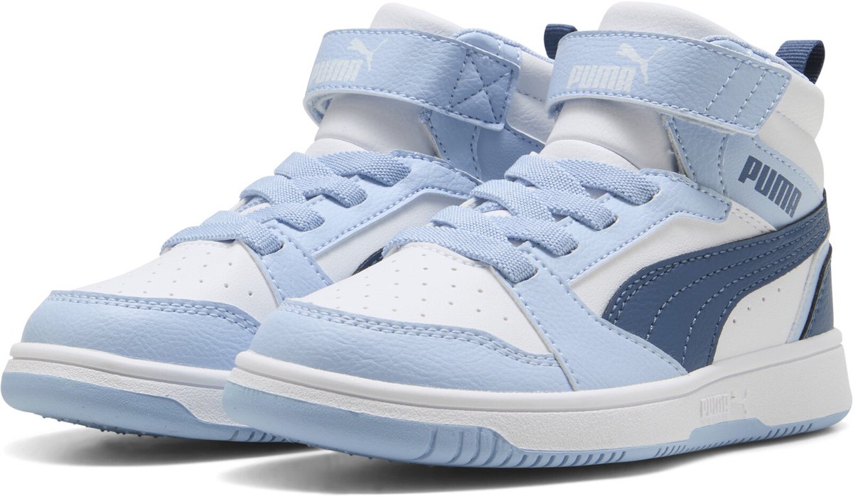 Puma Rebound V6 Mid AC+ PS PUMA White-Dark Indigo-Haute Tropic
