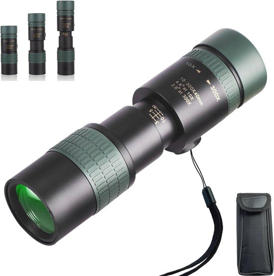 Télescope monoculaire zoom 10-300x40 - Apexel – APEXEL Officiel