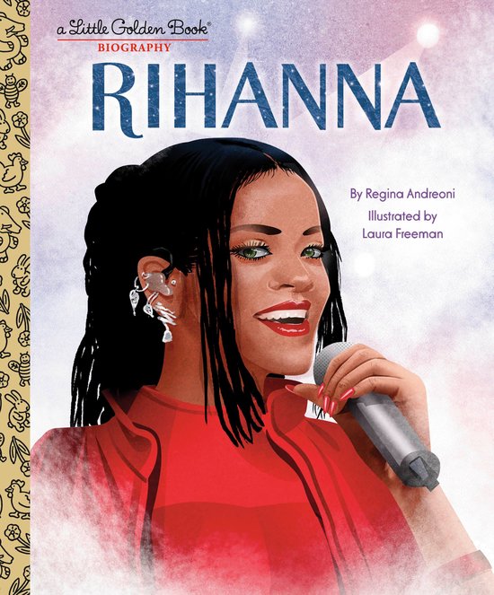 Little Golden Book Biographies - Rihanna: A Little Golden Bo ... - cover