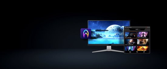BenQ MOBIUZ EX271 Gaming Monitor - 27” - FHD 180Hz - verversingssnelheid 1ms - GTG - AMD FreeSync - DP 1.2 - HDMI 2.0 - USB Hub - 95% P3 - AMD FreeSync - AI Game Colour Mode - Game Colour Database - 2,5W Ingebouwde luidsprekers
