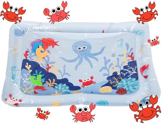 Watermat Kinderen - watermat baby - Opblaasbaar - waterspeelmat - kleine kinderen - Educatief - water - spelen van Quality Goods Hub — afbeelding 2