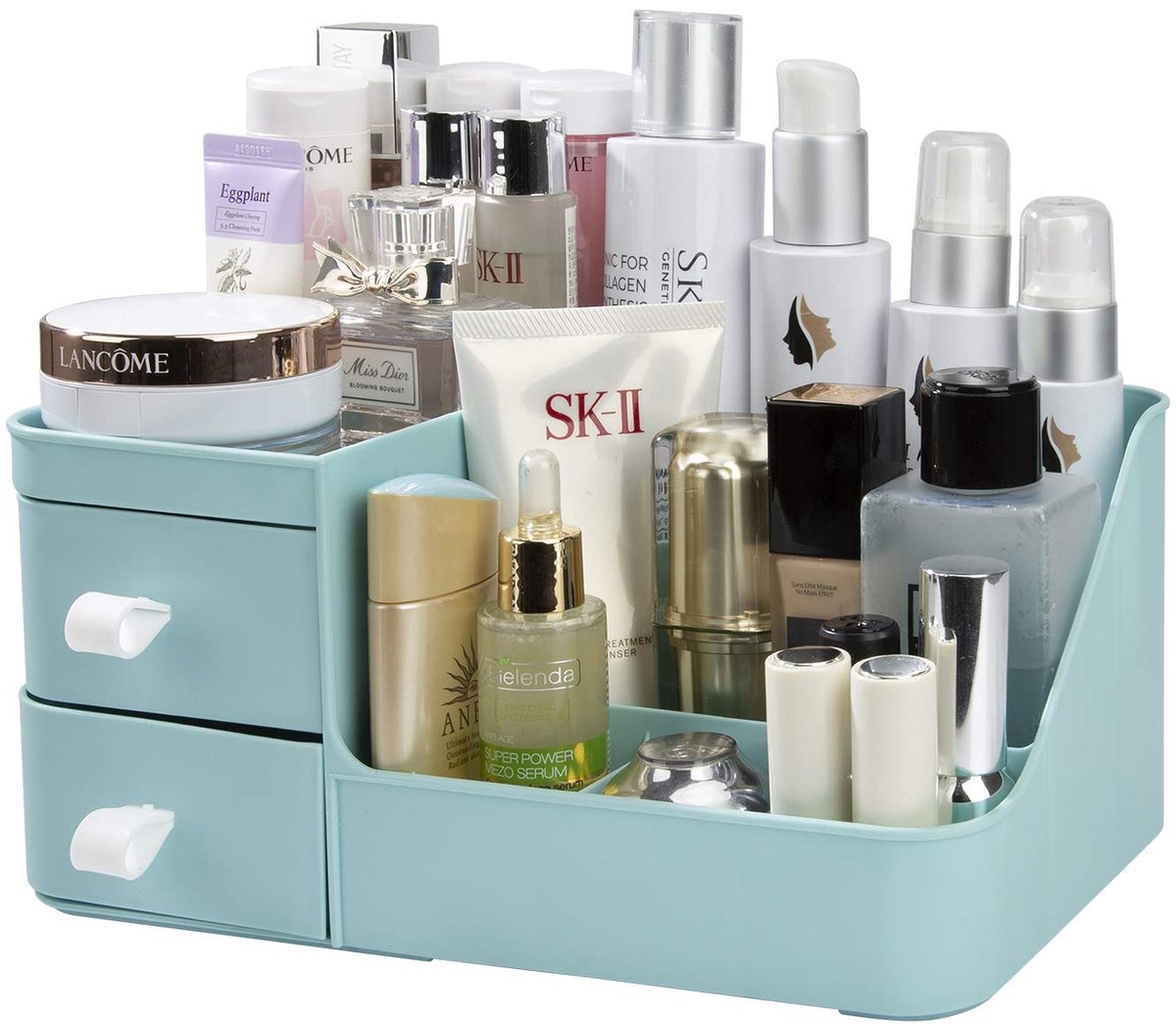 Unyqoos ® Stijlvolle Cosmetica Organizer met Meerdere Laden voor Optimale Opbergruimte