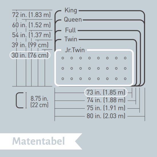 Bestway luchtbed - 1-Persoons - 76 x 185 x 22 cm - Blauw - Inclusief Kussen en Kussenbeschermer van Merkloos — afbeelding 5