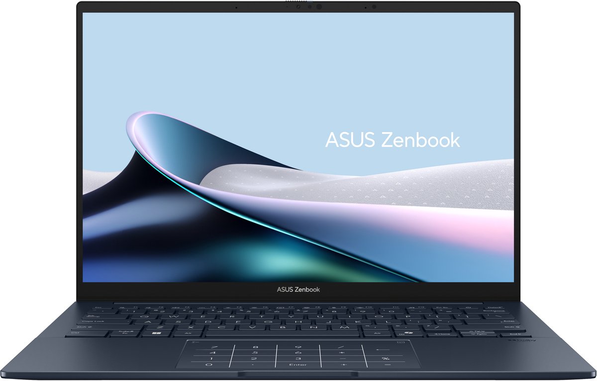 ASUS Zenbook 14 OLED UX3405CA-QL253W Intel Core Ultra 7 255H Laptop 35,6 cm (14") Touchscreen WUXGA 16 GB LPDDR5x-SDRAM 1 TB SSD Wi-Fi 7 (802.11be) Windows 11 Home Nederlands Blauw thumbnail 5