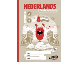 BruutTaal 3/4 mavo nederlands Examenchahier