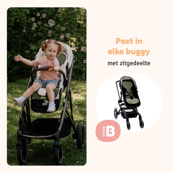 AeroMoov Air Layer Buggy - Green Moss van AeroMoov — afbeelding 2