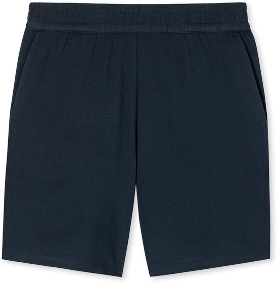 SCHIESSER Mix+Relax loungebroek kort - dames broek kort donkerblauw
