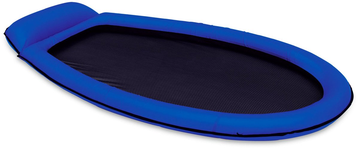 Intex Mesh Mat opblaasbare luchtbed blauw