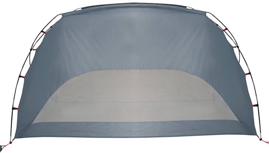 vidaXL - Strandtent - 274x178x170/148 - cm - 185T - polyester - grijs van Vidaxl — afbeelding 5