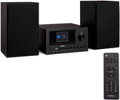 MEDION P85003 Micro-audiosysteem Compact systeem (internetradio, DAB+, PLL FM-radio, Bluetooth, USB-aansluiting, AUX, 2x150 W)
