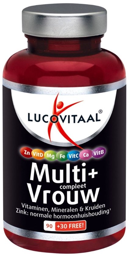 Lucovitaal Multi + Compleet Vrouw 120 tabletten