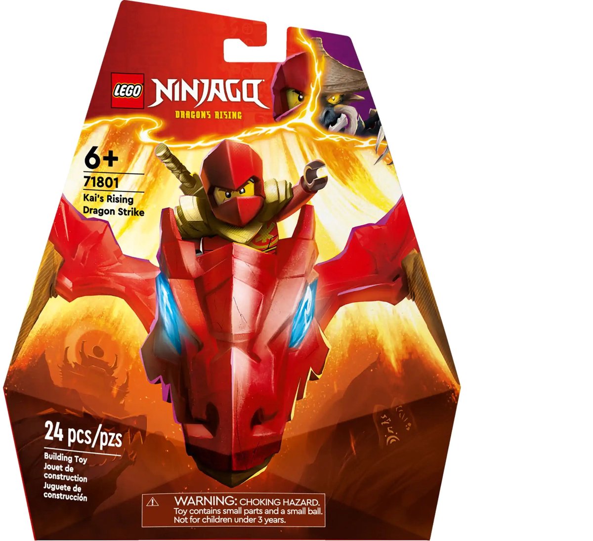 LEGO NINJAGO Kai's rijzende drakenaanval - 71801