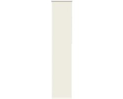 vidaXL - Rolgordijn - verduisterend - 40x230 - cm - stofbreedte - gebroken - wit